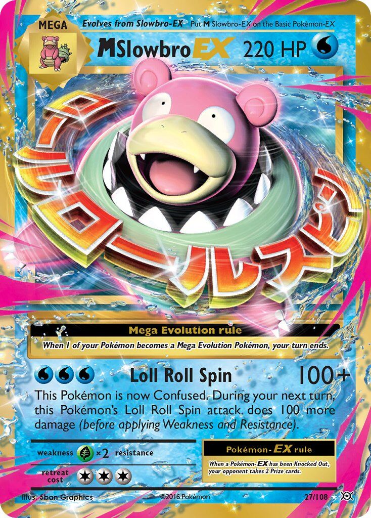 M Slowbro-EX - 27/108 - EN M Slowbro-EX - 27/108 - EN