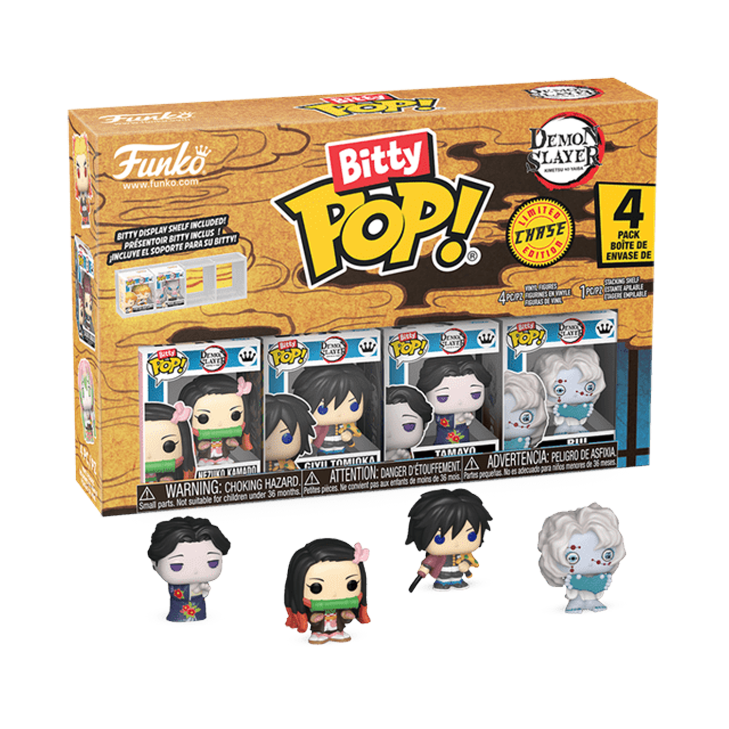 Demon Slayer: Kimetsu no Yaiba Bitty POP! Vinyl Figuren 4er-Pack Inosuke 2,5 cm V2 Demon Slayer: Kimetsu no Yaiba Bitty POP! Vinyl Figuren 4er-Pack Inosuke 2,5 cm V2