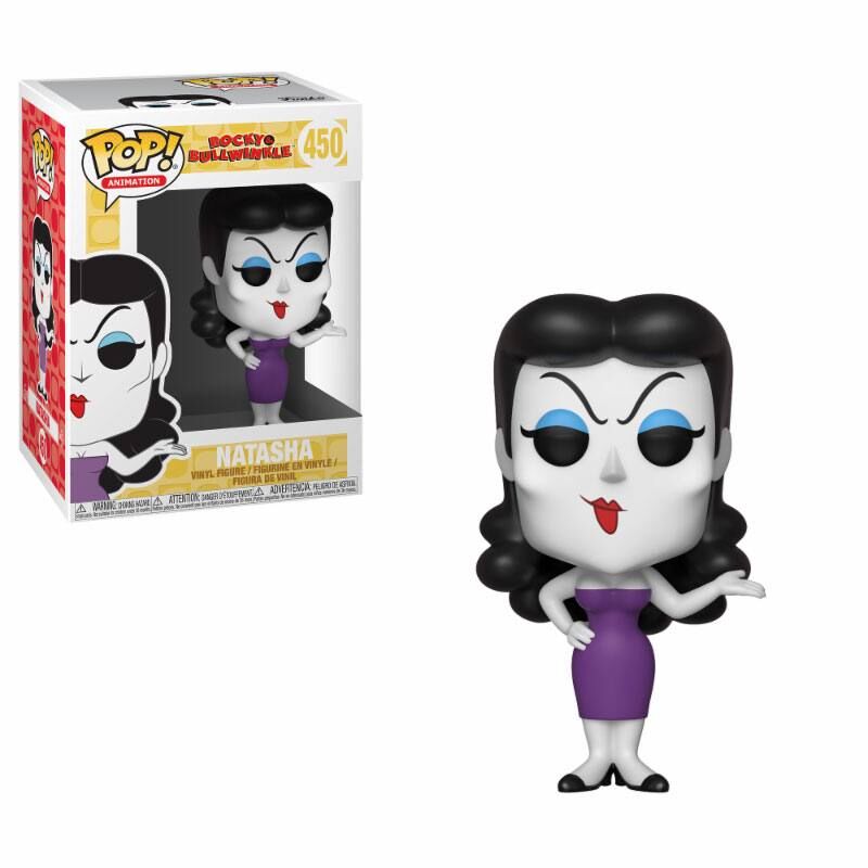 Die Abenteuer von Rocky & Bullwinkle POP! Movies Vinyl Figur Natasha 9 cm Die Abenteuer von Rocky & Bullwinkle POP! Movies Vinyl Figur Natasha 9 cm