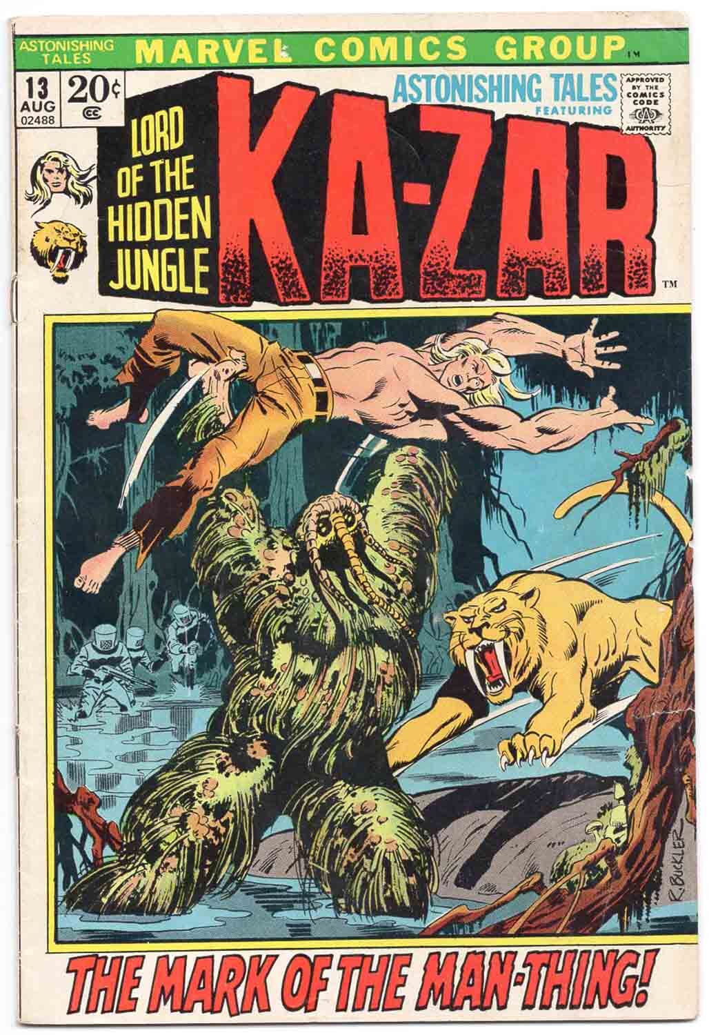 astonishing_tales_013 Astonishing Tales #13 Ka-Zar