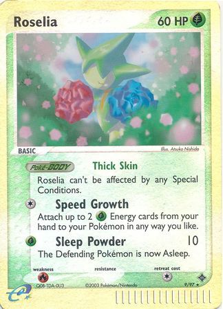 Roselia - 9/97 - Reverse Holo - EN