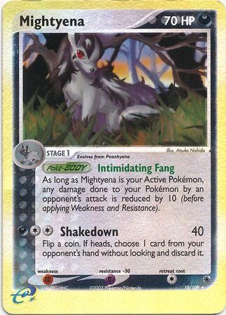 Mightyena - 10/109 - Reverse Holo - EN Mightyena - 10/109 - Reverse Holo - EN