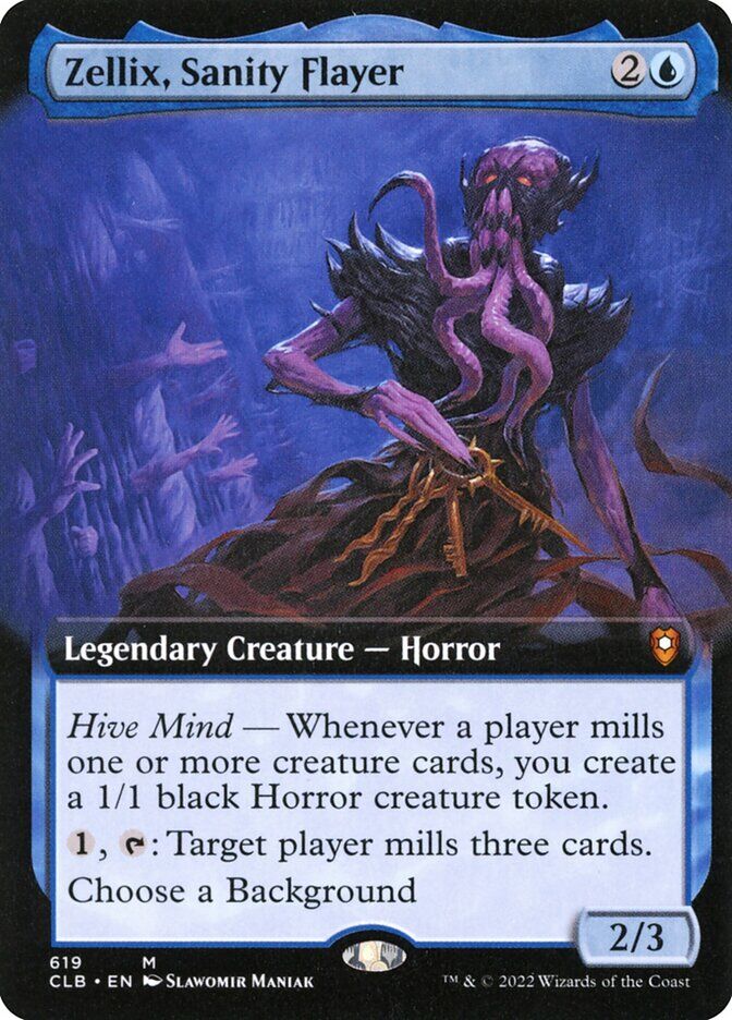 Zellix, Sanity Flayer - CLB 619 - Foil - EN - NM Zellix, Sanity Flayer - CLB 619 - Foil - EN - NM