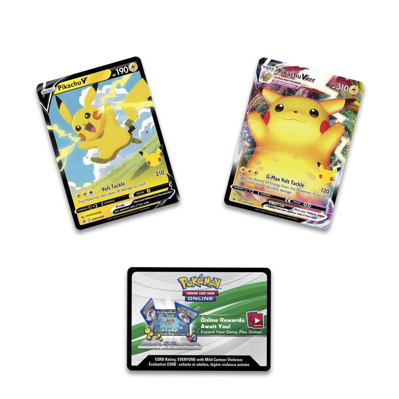 Pokémon 25th Anniversary Celebrations Premium Figure Collection Pikachu VMAX Box - EN
