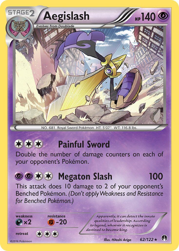 Aegislash - 62/122 - EN