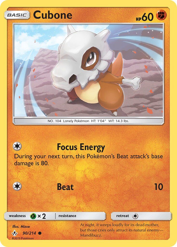 Cubone - 90/214 - EN