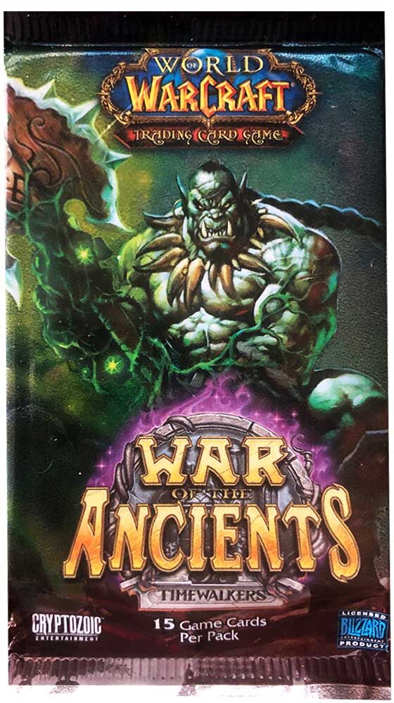 War of the Ancient World of Warcraft TCG Booster Pack