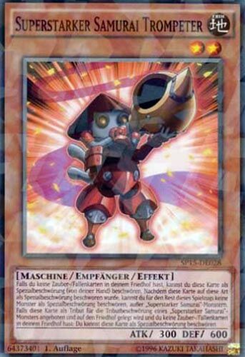 superstarker-samurai-trompeter-yu-gi-oh Superstarker Samurai Trompeter - Yu-Gi-Oh!