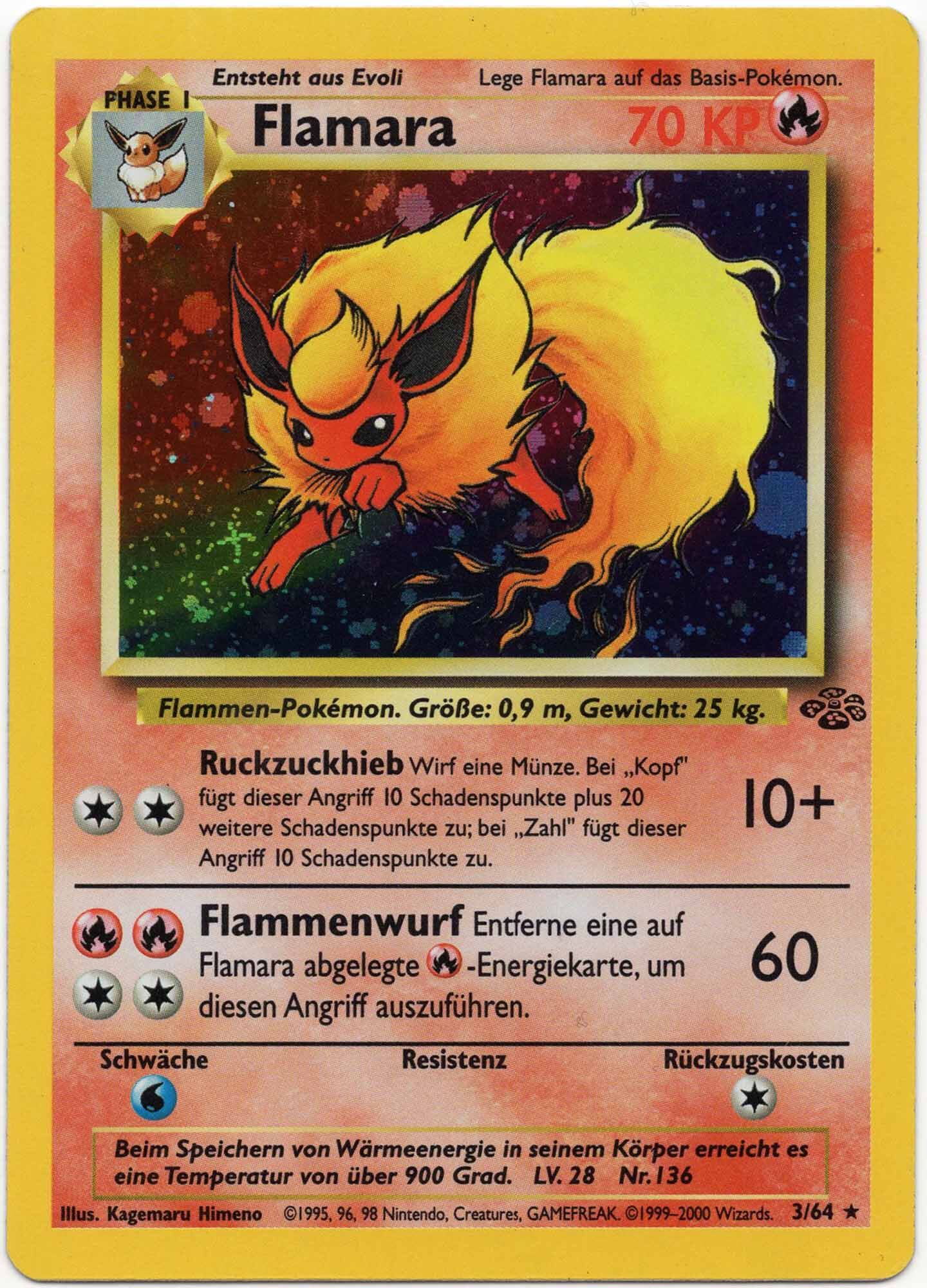 flamara-3-64-pokemon-tcg-lightly-played Flamara - 3/64 - Pokémon TCG - Lightly Played