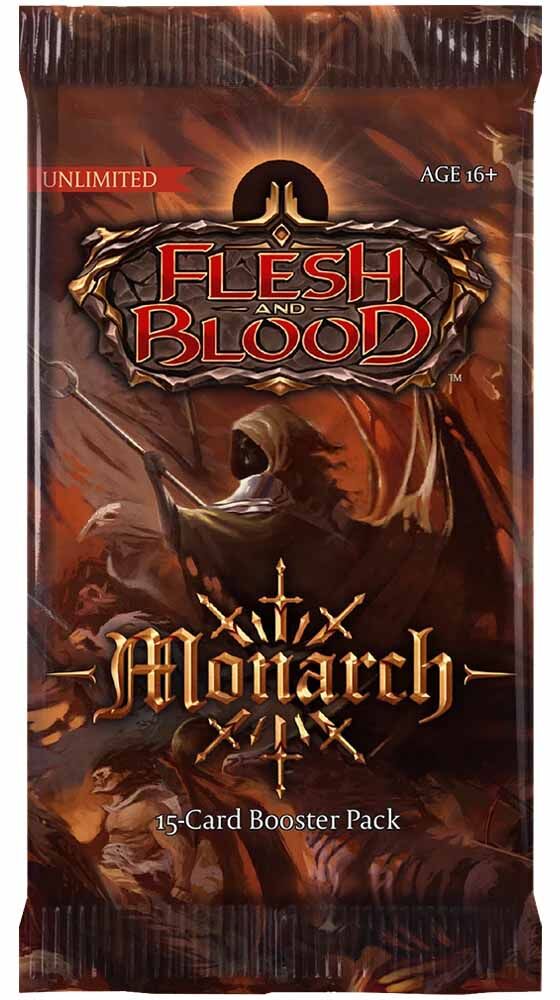 Flesh and Blood Monarch Unlimited Edition Booster Display