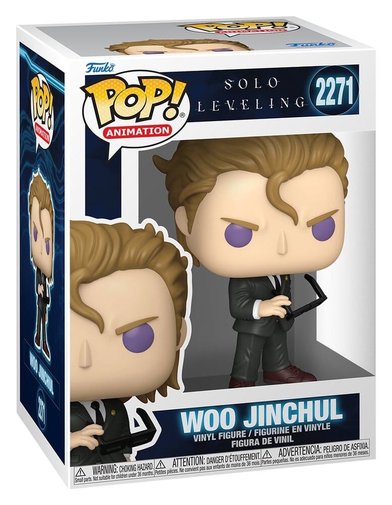 Solo Leveling POP! #2271 Animation Vinyl Figur Woo Jinchul 9 cm