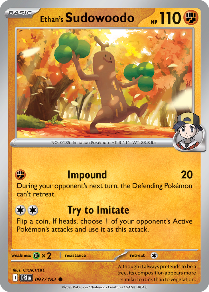 Ethan’s Sudowoodo - 093/182 - EN
