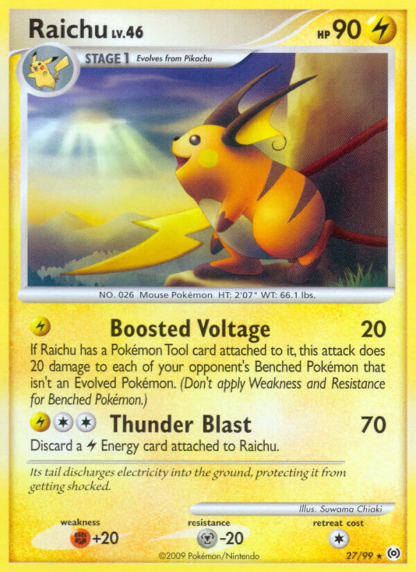 Raichu - 27/99 - EN