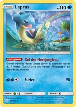 Lapras 036/236 - Pokémon TCG