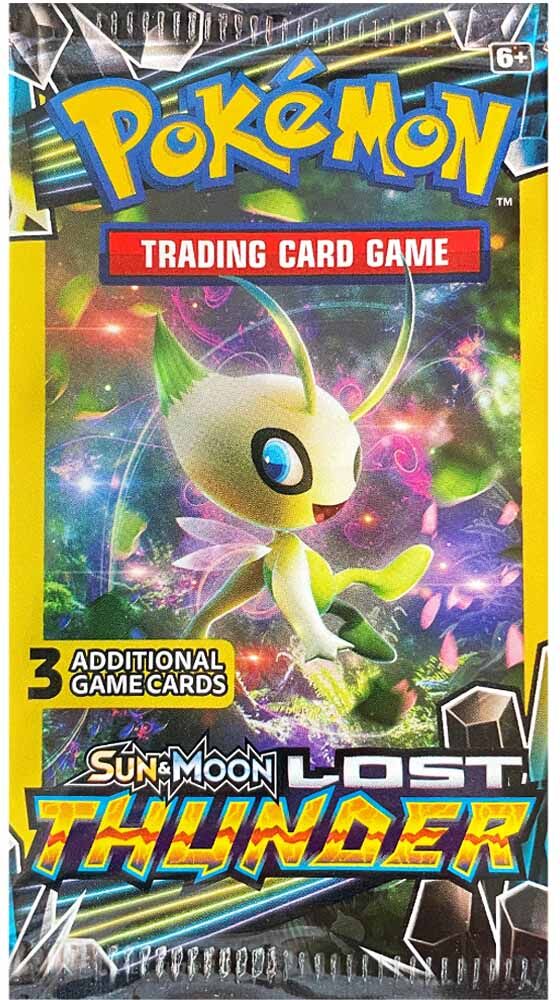 Pokémon Sun & Moon Lost Thunder 3-Cards/ 1 Booster Pack - EN