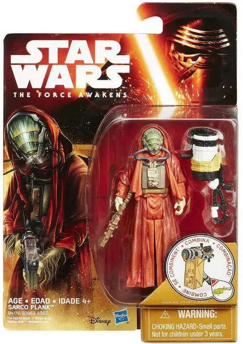 Star Wars The Force Awakens Snow & Desert Sarco Plank Action Figure