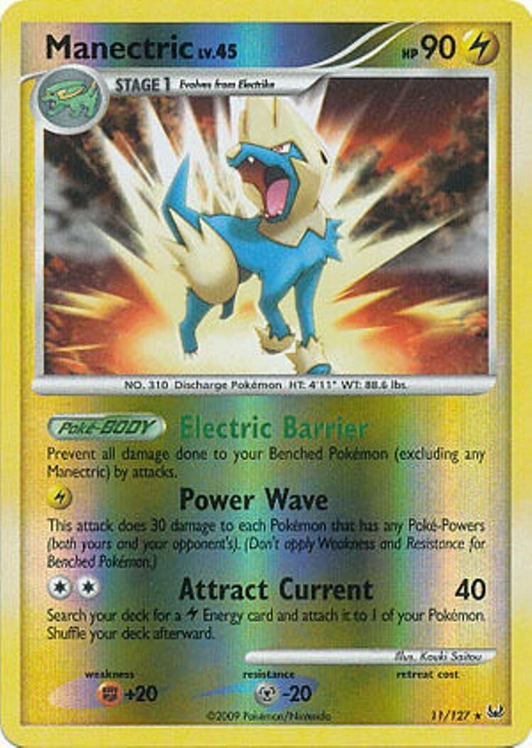 Manectric - 11/127 - Reverse Holo - EN