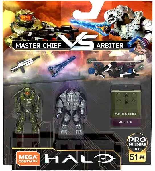 Halo Heroes Series 5 Master Chief vs. Arbiter Mini Figure 2-Pack Halo Heroes Series 5 Master Chief vs. Arbiter Mini Figure 2-Pack