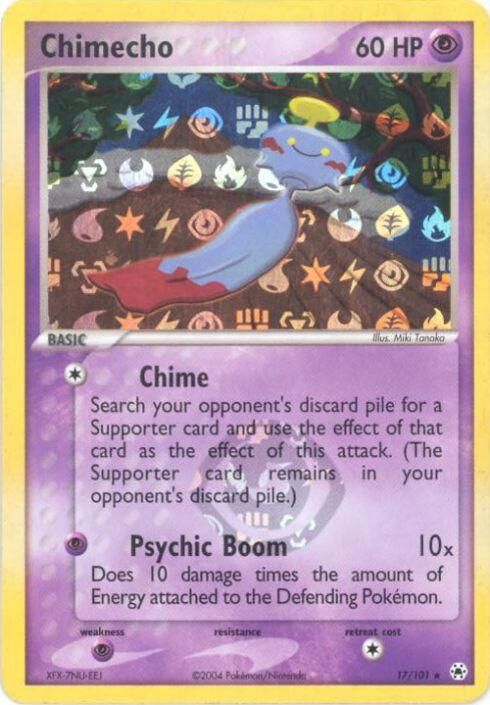 Chimecho - 17/101 - Reverse Holo - EN Chimecho - 17/101 - Reverse Holo - EN