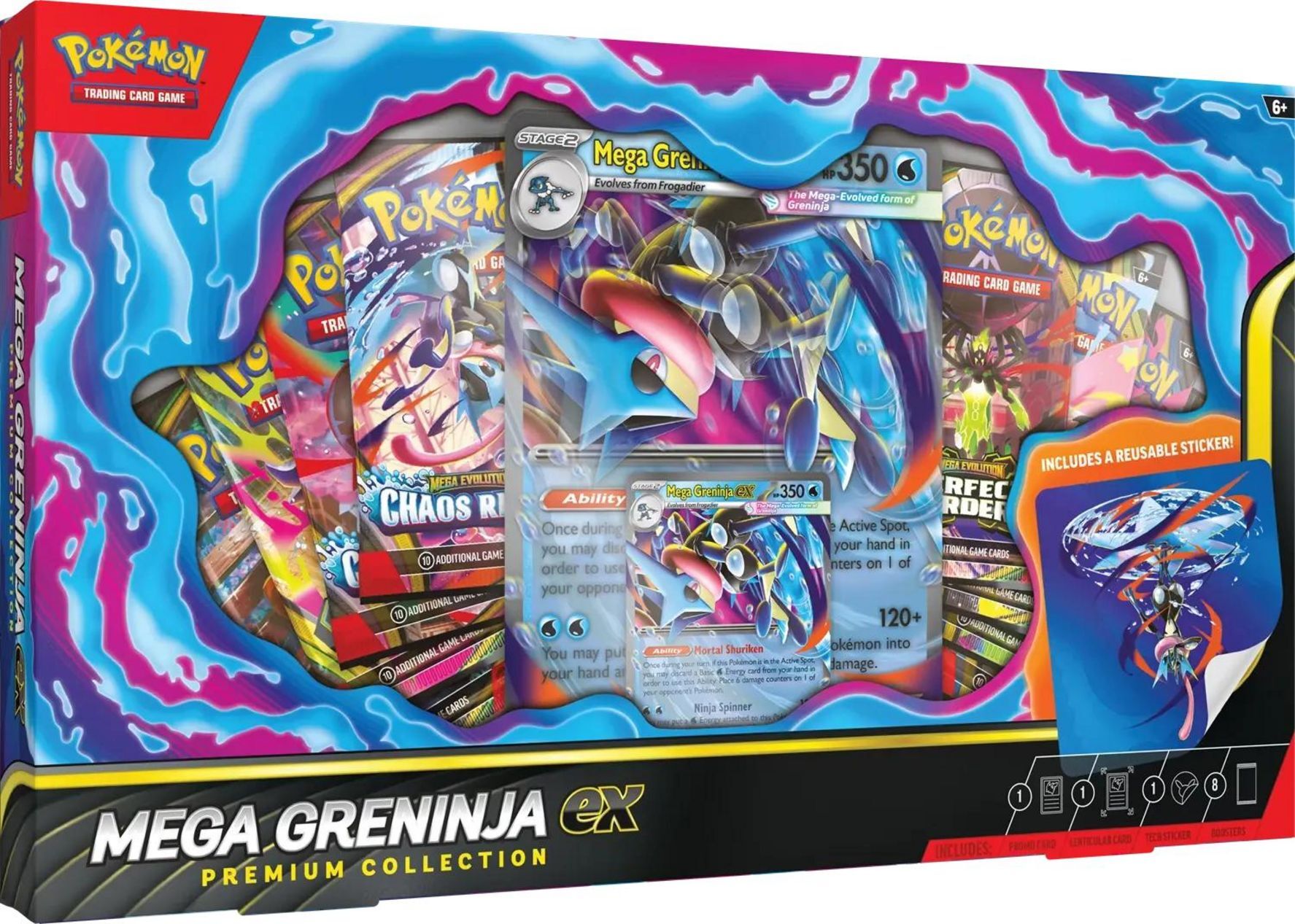 Pokémon TCG: Mega Greninja ex Premium Collection - EN