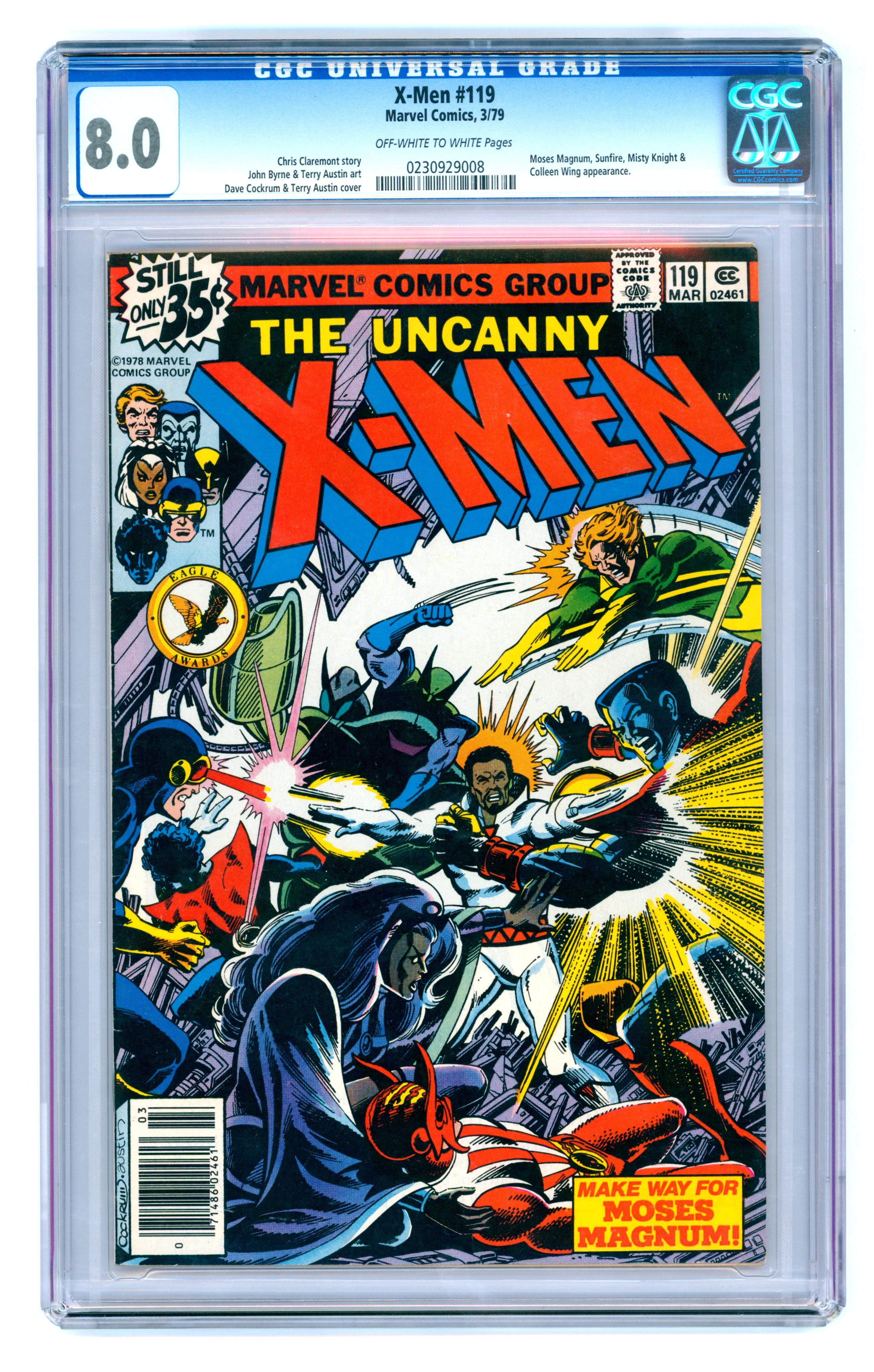 X-Men #119 CGC 8.0 X-Men #119 CGC 8.0