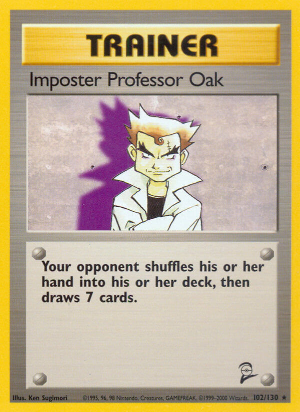 Imposter Professor Oak - 102/130 - EN