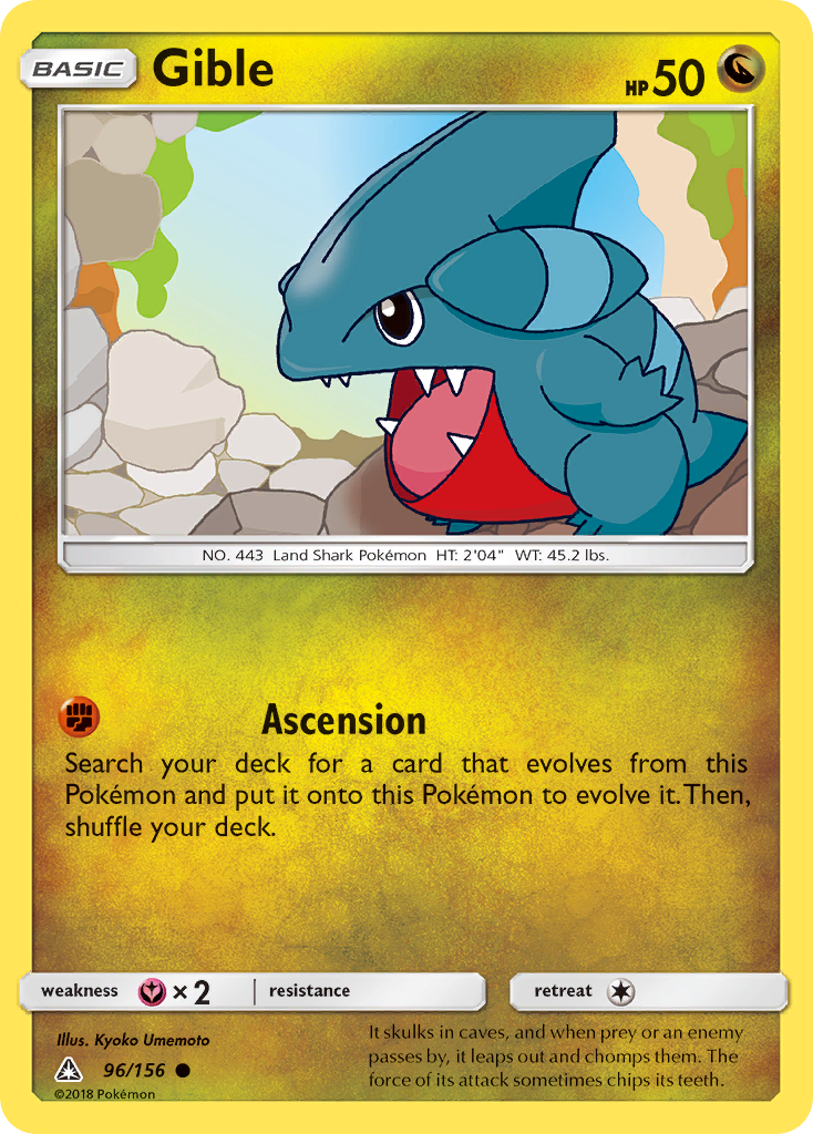 Gible - 96/156 - EN Gible - 96/156 - EN