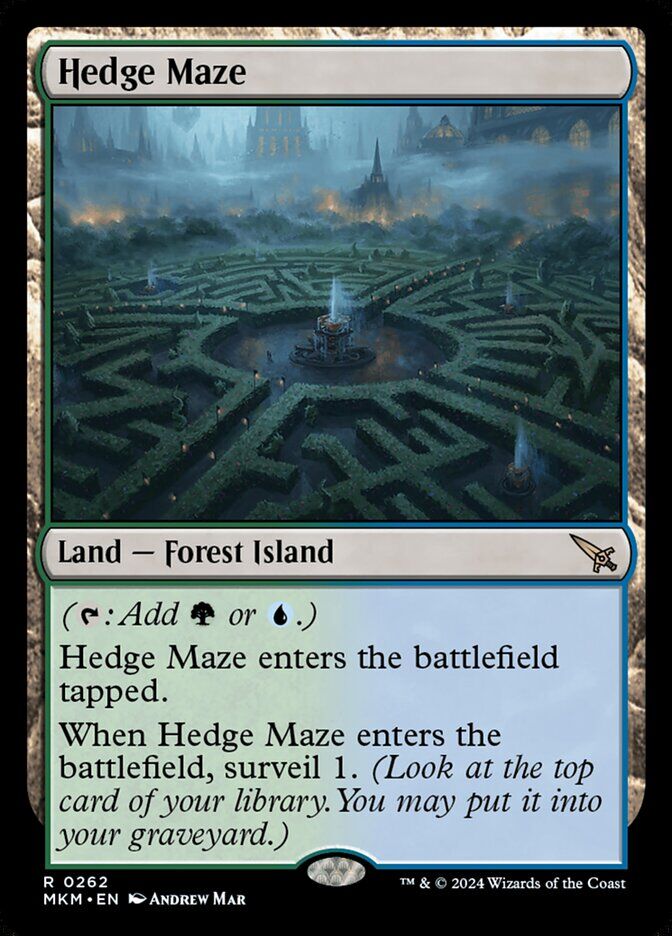 Hedge Maze - MKM 262 - Normal - EN - NM Hedge Maze - MKM 262 - Normal - EN - NM