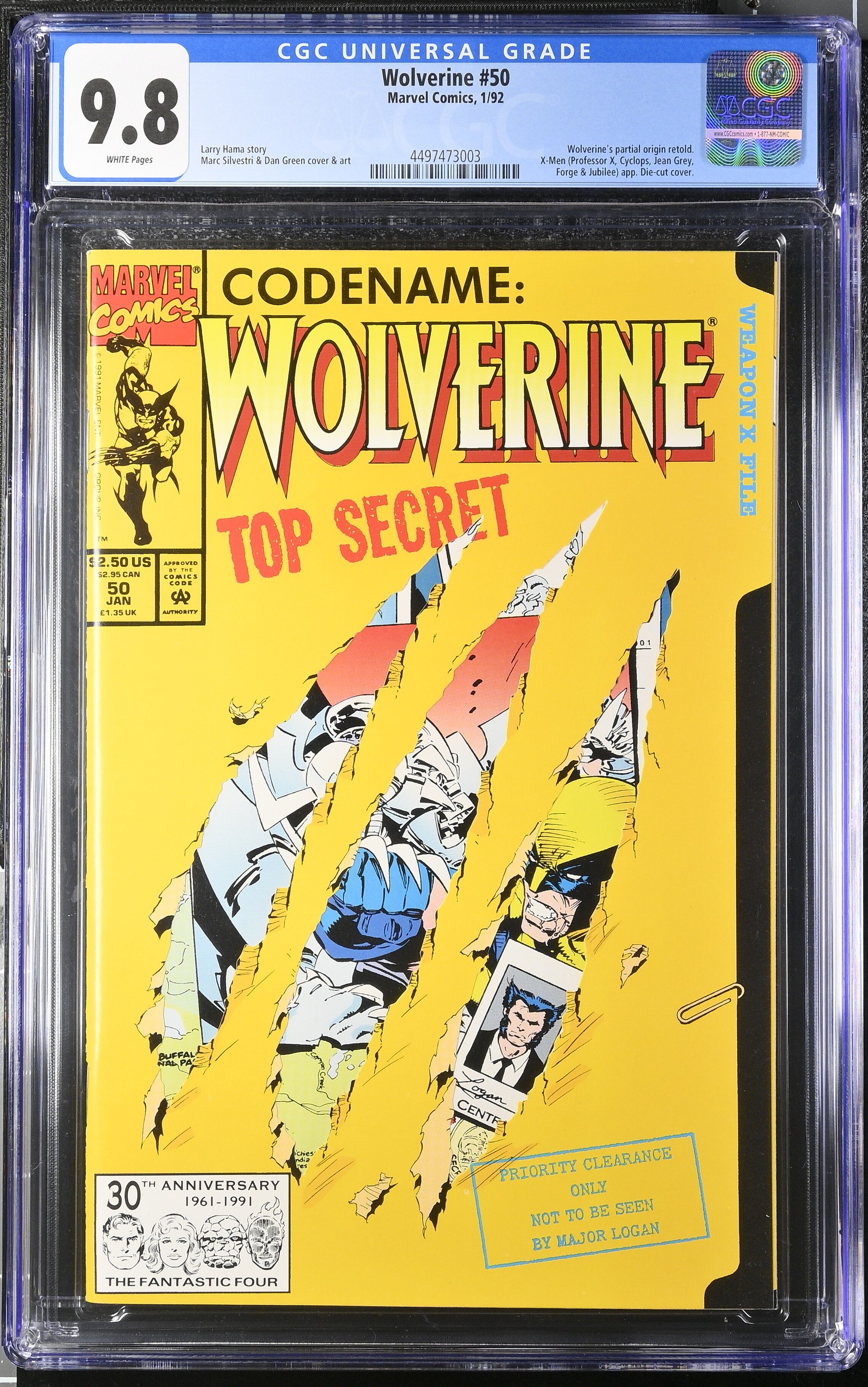 Wolverine #50 CGC 9.8 Wolverine #50 CGC 9.8