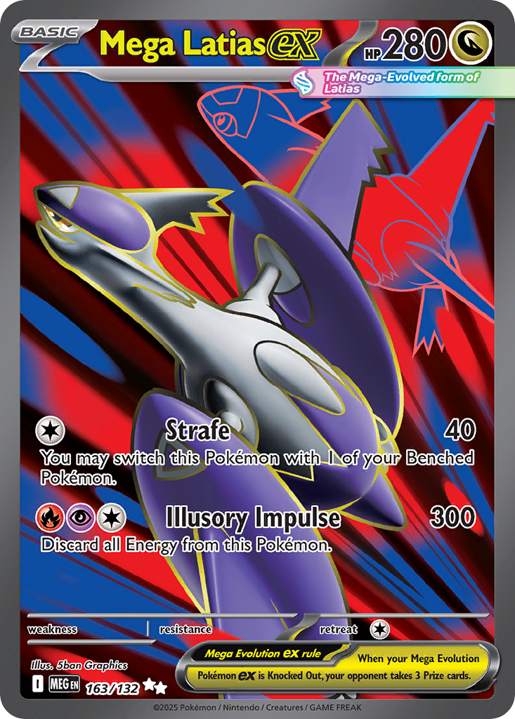 Mega Latias ex - 163/132 - EN