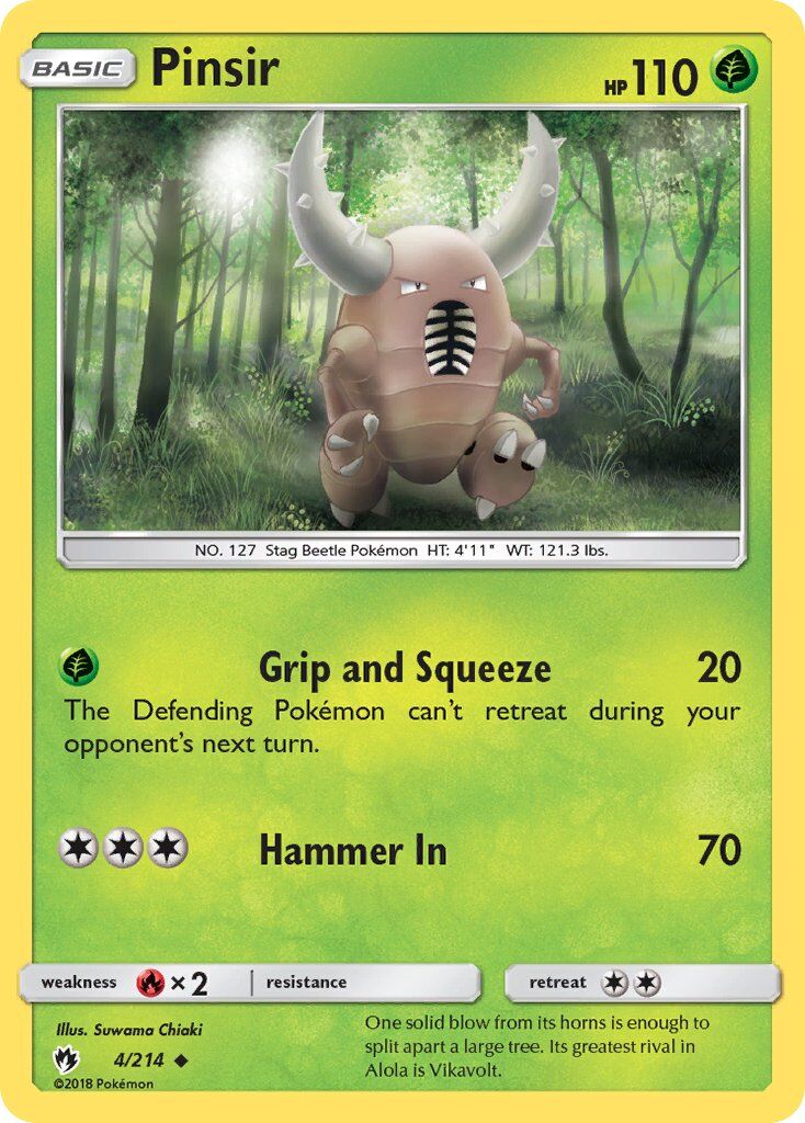 Pinsir - 4/214 - EN Pinsir - 4/214 - EN