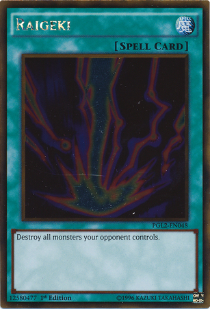Raigeki - PGL2-048 - Gold Rare - 1. Auflage