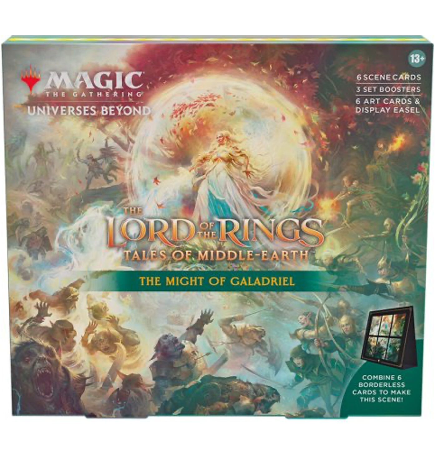 The Lord of the Rings: Tales of Middle-earth Scene Box The Might of Galadriel - Magic the Gathering - EN The Lord of the Rings: Tales of Middle-earth Scene Box The Might of Galadriel - Magic the Gathering - EN