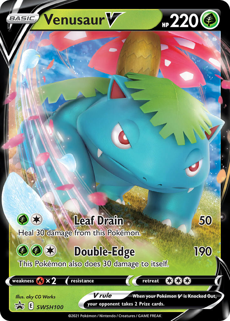 Venusaur V - SWSH100/306 - EN Venusaur V - SWSH100/306 - EN
