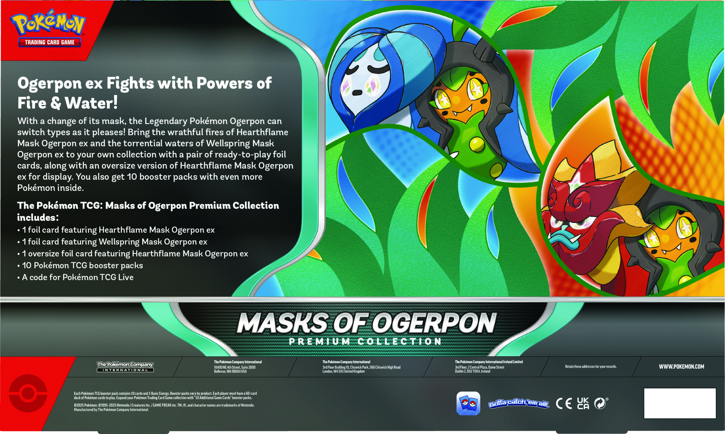 Pokémon TCG: Scarlet & Violet - Mask of Ogerpon Premium Collection Box - EN 