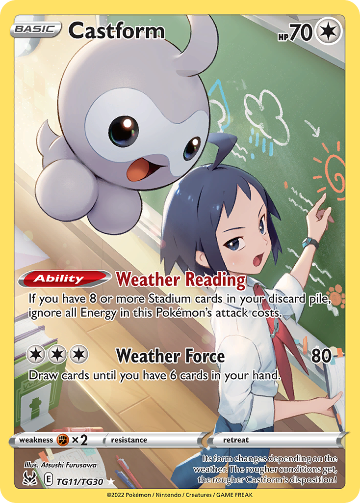 Castform - TG11/TG30 - EN