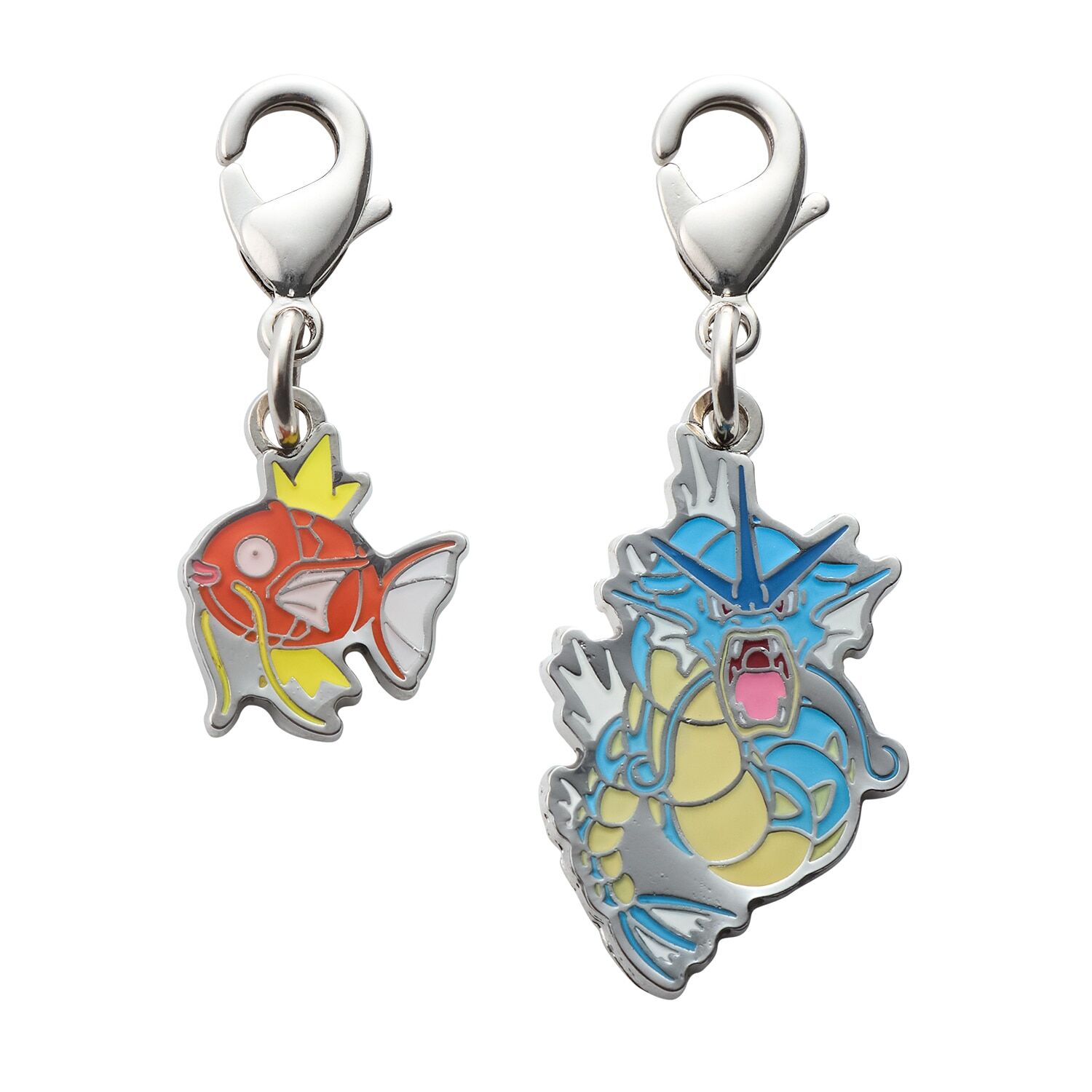 Pokemon Center - Magikarp & Gyarados Schlüsselanhänger - 2 Stück