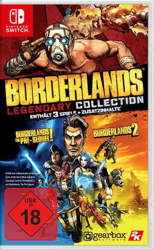 Borderlands Legendary Collection - NEW Sealed - Nintendo Switch - USK (DE) Borderlands Legendary Collection - NEW Sealed - Nintendo Switch - USK (DE)