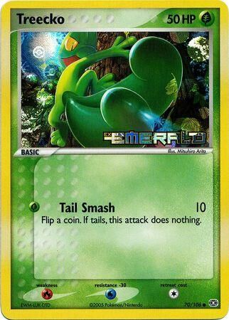 Treecko - 70/106 - Reverse Holo - EN