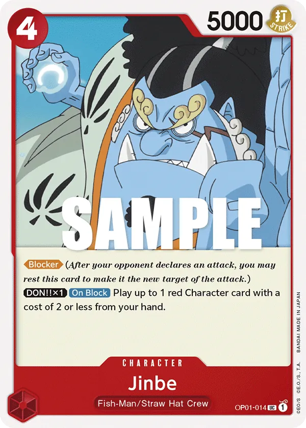 Jinbe - OP01-014 Jinbe - OP01-014