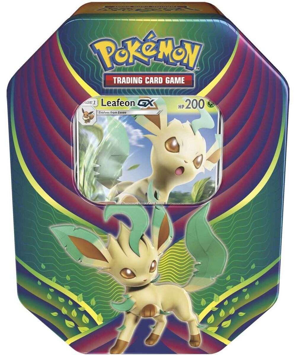 Pokémon Leafeon-GX Tin Box - EN