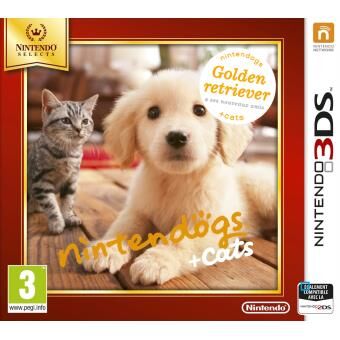 Nintendogs + Cats Golden Retriever - Nintendo 3DS Nintendogs + Cats Golden Retriever - Nintendo 3DS
