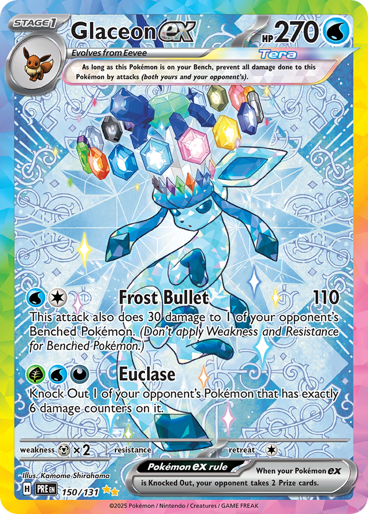 Glaceon ex - 150/131 - EN Glaceon ex - 150/131 - EN