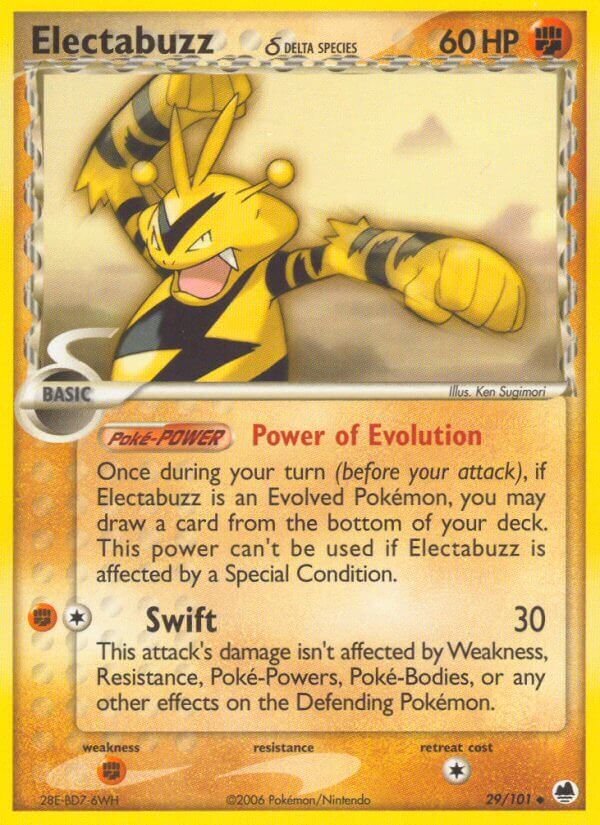 Electabuzz - 29/101 - EN Electabuzz - 29/101 - EN