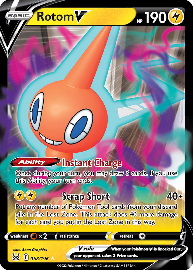 Rotom V - 058/217 - EN
