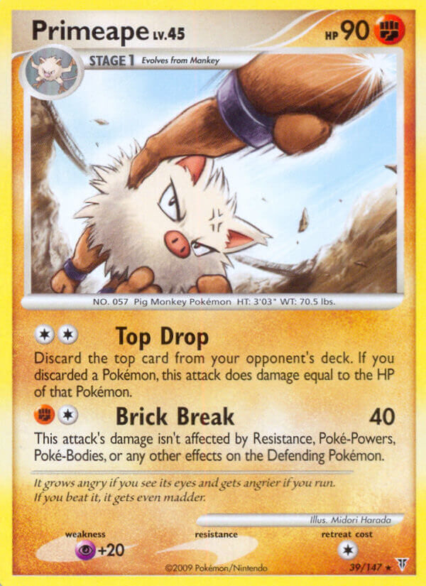 Primeape - 39/147 - EN Primeape - 39/147 - EN