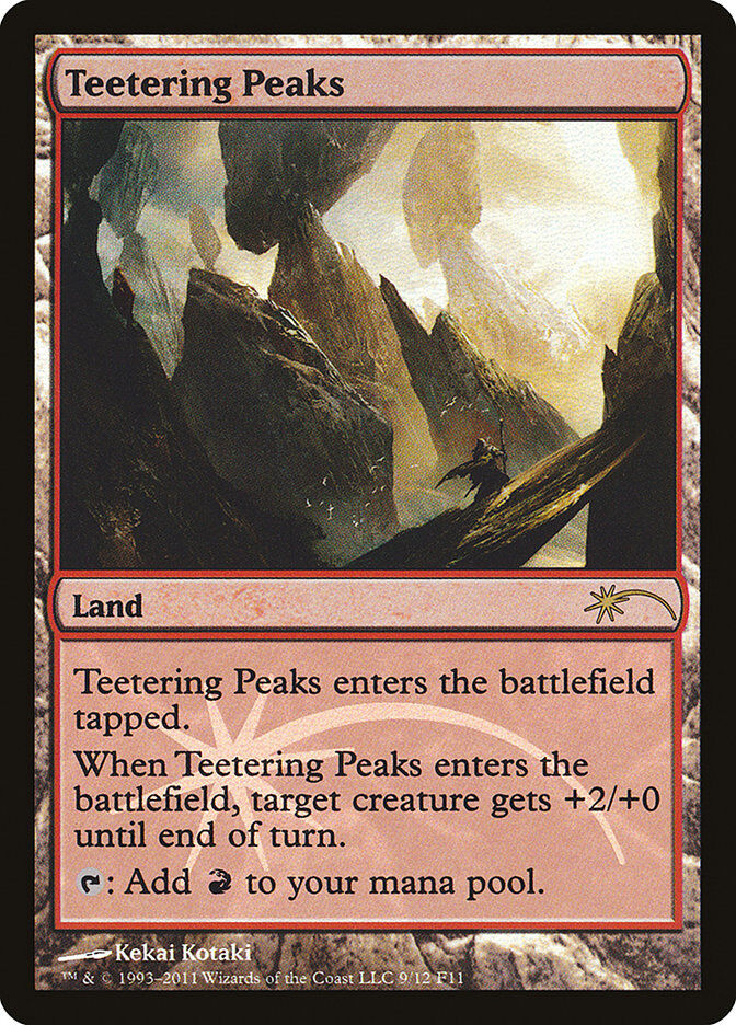 teetering-peaks-fnm-promo-holo-mtg-near-mint-en Teetering Peaks - FNM Promo Holo - MTG - Near Mint - EN