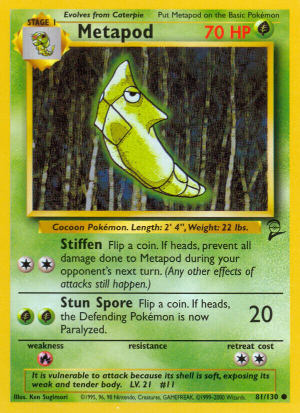 Metapod - 81/130 - EN