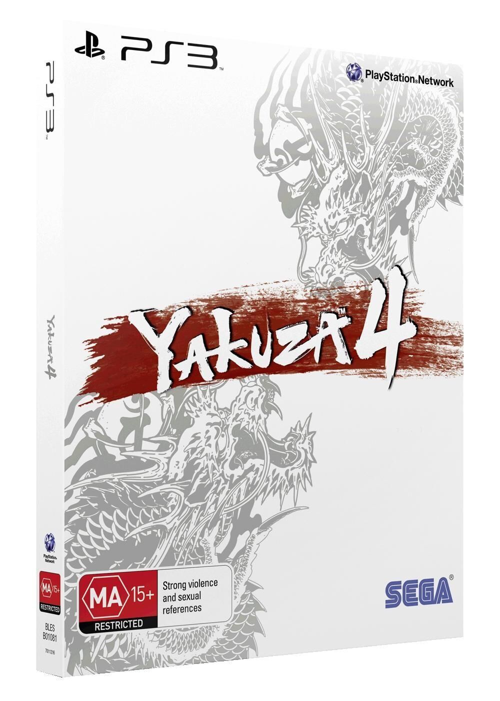 Yakuza 4 [Shiro Edition] - OVP - PS3 - EN