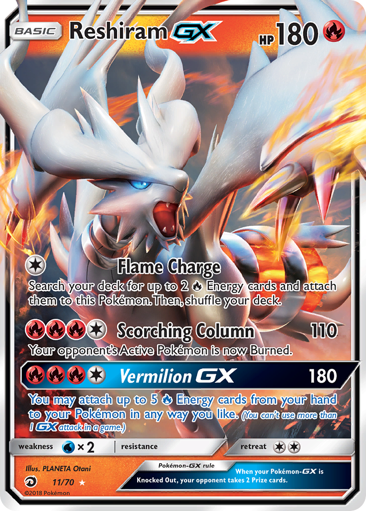 Reshiram-GX - 11/70 - EN Reshiram-GX - 11/70 - EN